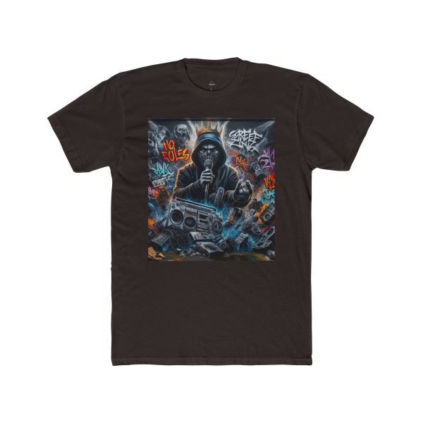 Urban Street Art Unisex Cotton Crew Tee, Hip Hop Clothing, Graffiti Tee, Casual Wear