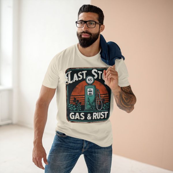 Retro Gas Station Adult Tee, Vintage T-Shirt, Casual Wear - Image 15