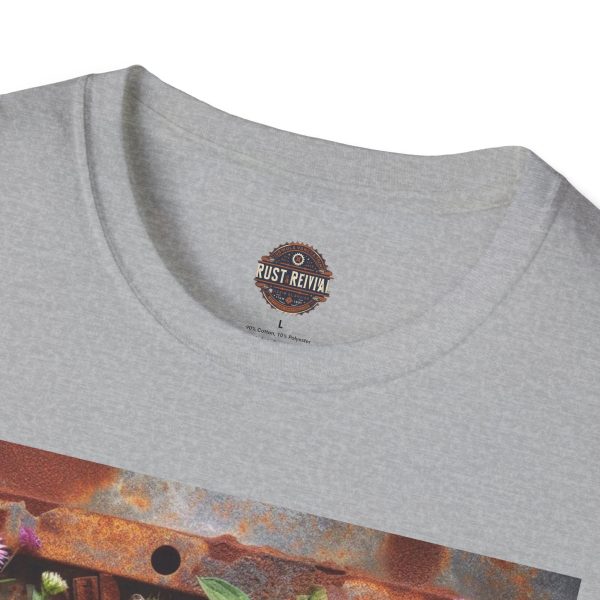 Retro Boombox T-Shirt, Vintage Music Tee, Floral Graphic Shirt, Gift for Music Lovers - Image 11