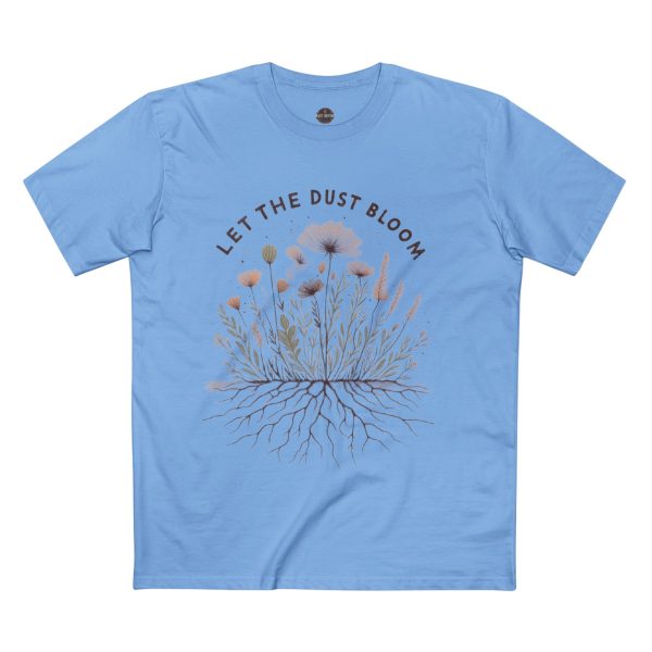 Botanical Adult Tee - Let the Dust Bloom, Nature Inspired T-Shirt - Image 29