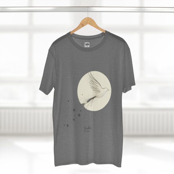 Dove Graphic Adult Tee, Peaceful T-Shirt, Inspirational Gift, Minimalist Style - Image 8