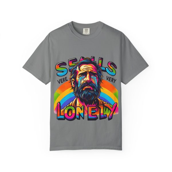 Vibrant Unisex T-Shirt - ‘Seals Very Lonely’ Graphic Tee, Colorful Casual Wear - Image 22