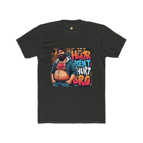 Unisex Graphic Tee, Fun and Quirky Cotton Crew Shirt, Heart Humor T-shirt - Image 15