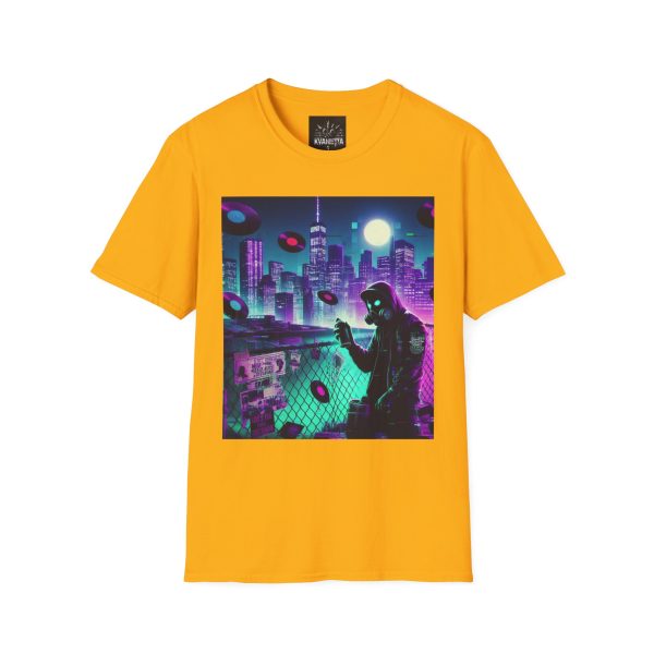 Urban Vibe Graphic Tee | Retro City Night T-Shirt, Music Lover Gift, Streetwear Style - Image 15