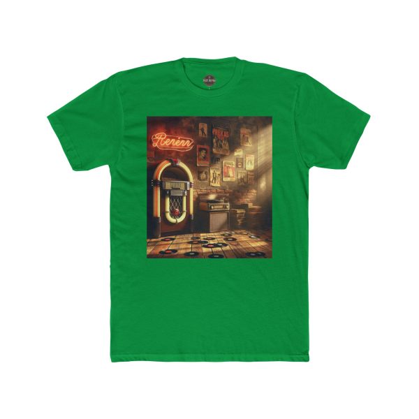Retro Jukebox Unisex Cotton Crew Tee, Vintage Music Shirt, Music Lover Gift, Nostalgic - Image 11