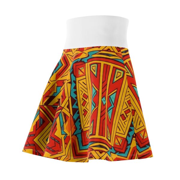 Vibrant Women's Skater Skirt - Boho Chic, Summer Fashion, Festival Wear, Casual Outfits - Image 4