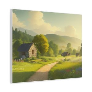 Serene Landscape Canvas Print, Wall Art, Home Decor, Gift for Nature Lovers