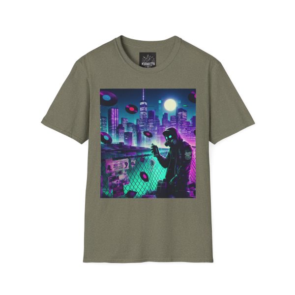 Urban Vibe Graphic Tee | Retro City Night T-Shirt, Music Lover Gift, Streetwear Style - Image 19