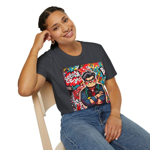 Cool Graphic Tee for Comic Fans, Unisex T-Shirt, Gift for Nerds, Casual Wear - Image 35