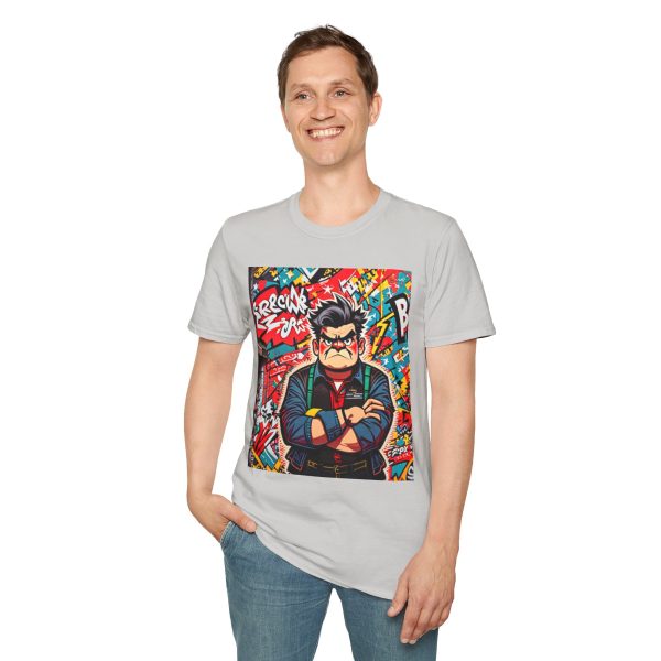 Cool Graphic Tee for Comic Fans, Unisex T-Shirt, Gift for Nerds, Casual Wear - Image 9