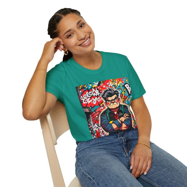 Cool Graphic Tee for Comic Fans, Unisex T-Shirt, Gift for Nerds, Casual Wear - Image 29