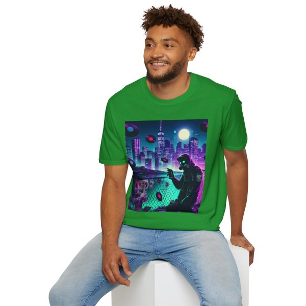 Urban Vibe Graphic Tee | Retro City Night T-Shirt, Music Lover Gift, Streetwear Style - Image 28