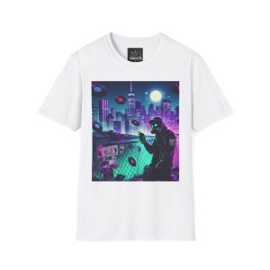 Urban Vibe Graphic Tee | Retro City Night T-Shirt, Music Lover Gift, Streetwear Style