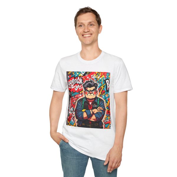 Cool Graphic Tee for Comic Fans, Unisex T-Shirt, Gift for Nerds, Casual Wear - Image 4