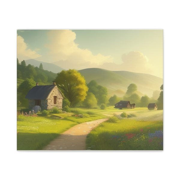 Serene Landscape Canvas Print, Wall Art, Home Decor, Gift for Nature Lovers - Image 4