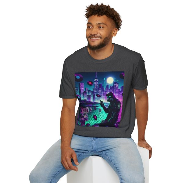 Urban Vibe Graphic Tee | Retro City Night T-Shirt, Music Lover Gift, Streetwear Style - Image 30