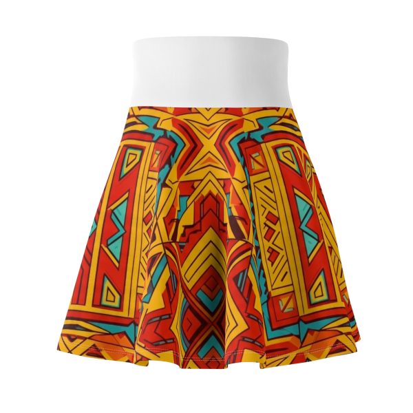 Vibrant Women's Skater Skirt - Boho Chic, Summer Fashion, Festival Wear, Casual Outfits - Image 6