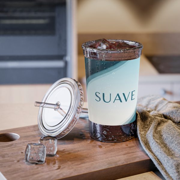 Suave Acrylic Tumbler - Stylish Insulated Drinkware for Home, Office, or Travel, Ideal Gift for Birthdays - Image 4