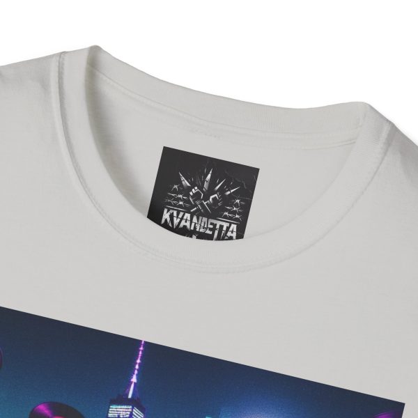Urban Vibe Graphic Tee | Retro City Night T-Shirt, Music Lover Gift, Streetwear Style - Image 9