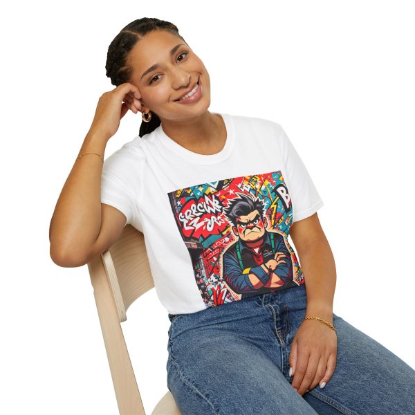 Cool Graphic Tee for Comic Fans, Unisex T-Shirt, Gift for Nerds, Casual Wear - Image 5