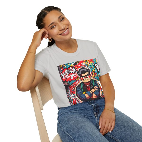 Cool Graphic Tee for Comic Fans, Unisex T-Shirt, Gift for Nerds, Casual Wear - Image 10