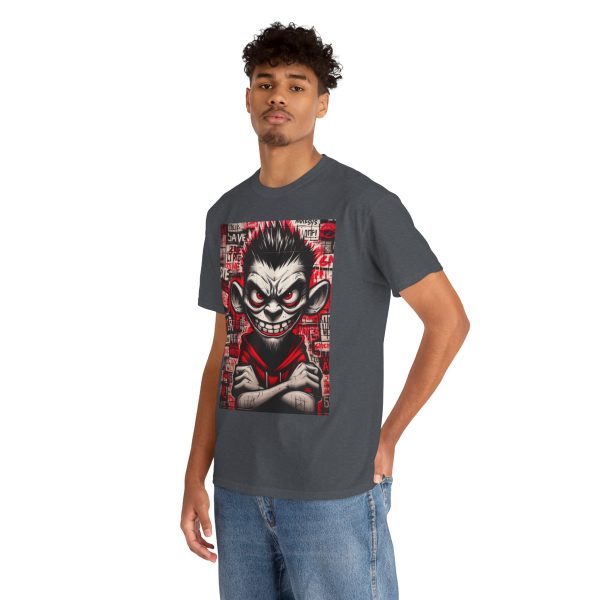 Edgy Graphic Tee for Rebels, Cool Unisex Heavy Cotton T-Shirt, Streetwear, Gift for Teen - Image 32