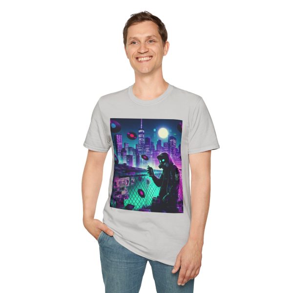 Urban Vibe Graphic Tee | Retro City Night T-Shirt, Music Lover Gift, Streetwear Style - Image 11