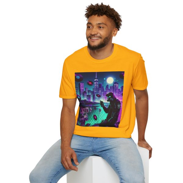 Urban Vibe Graphic Tee | Retro City Night T-Shirt, Music Lover Gift, Streetwear Style - Image 16
