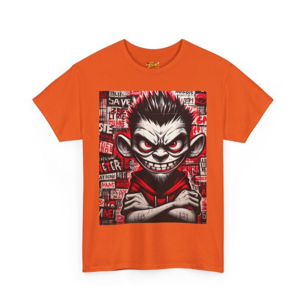 Edgy Graphic Tee for Rebels, Cool Unisex Heavy Cotton T-Shirt, Streetwear, Gift for Teen - Image 21