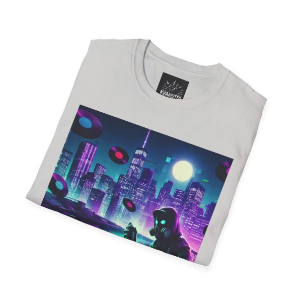 Urban Vibe Graphic Tee | Retro City Night T-Shirt, Music Lover Gift, Streetwear Style - Image 10