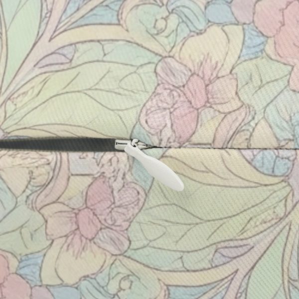 Pastel Floral Lumbar Pillow - Decorative Home Accent, Cozy Sofa Cushion, Gift for Flower Lovers - Image 3