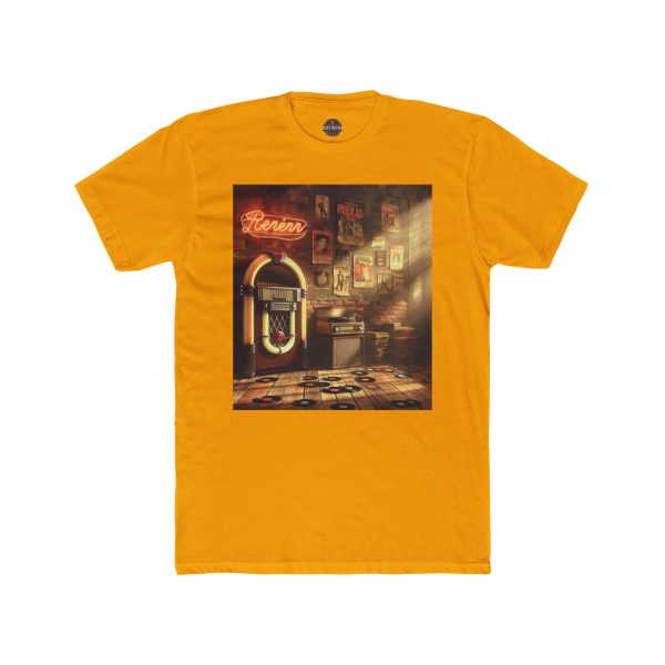 Retro Jukebox Unisex Cotton Crew Tee, Vintage Music Shirt, Music Lover Gift, Nostalgic - Image 7